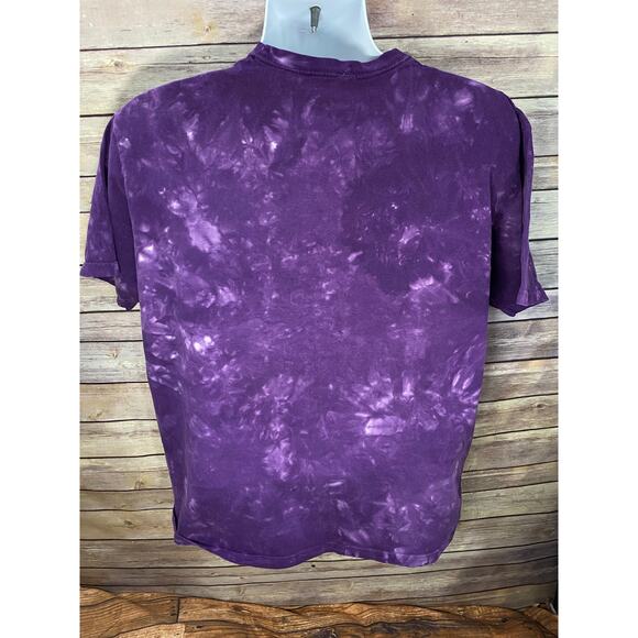 Angel Tie-Dye T-Shirt XL Purple Lord Jesus God Bible Fairy 23x25 - Picture 2 of 8